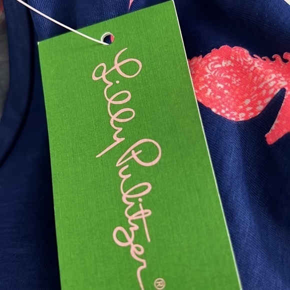 Lilly Pulitzer Ocean Ridge Dress Horsing Around NWT - Picture 4 of 8